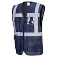 thumbnail image 2 of Portwest UF476 Iona Executive Safety Vest Navy, 3X-Large, 2 of 3