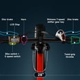 thumbnail image 4 of DriftGod Folding Electric Bike, 48V 50AH Removable Battery,Long range Up to 200 Miles, 20" Anti-Slip Fat Tire All Terrain Adult Commute Ebike, 4 of 4