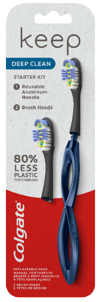 Colgate keep toothbrush heads Clearance