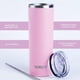 thumbnail image 3 of Vaso térmico NORDAY acero inoxidable 22oz 660ml Mantiene temperatura Entre 8 y 24 horas rosa claro, 3 of 6