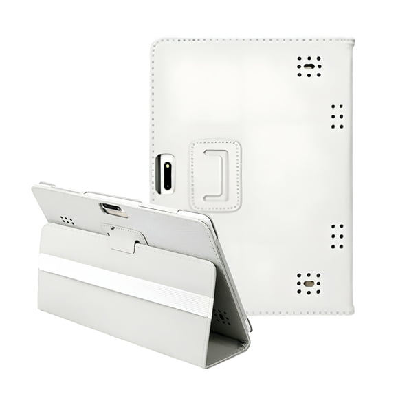 GJX Universal Leather Tablet Case for 10-Inch&10.1-Inch android Tablets–Stylish Flip Cover Stand,Shockproof,Anti-Dirt&Anti-Fingerprint Protection,Fit for Most 10” Tablets