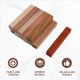 thumbnail image 4 of 12 Piezas de Bolígrafos de Madera Pretaladrados de 7 mm para Torneado de Madera. Kit de Torneado para Bolígrafos. Suministros para Hacer Bolígrafos. Manualidades., 4 of 5