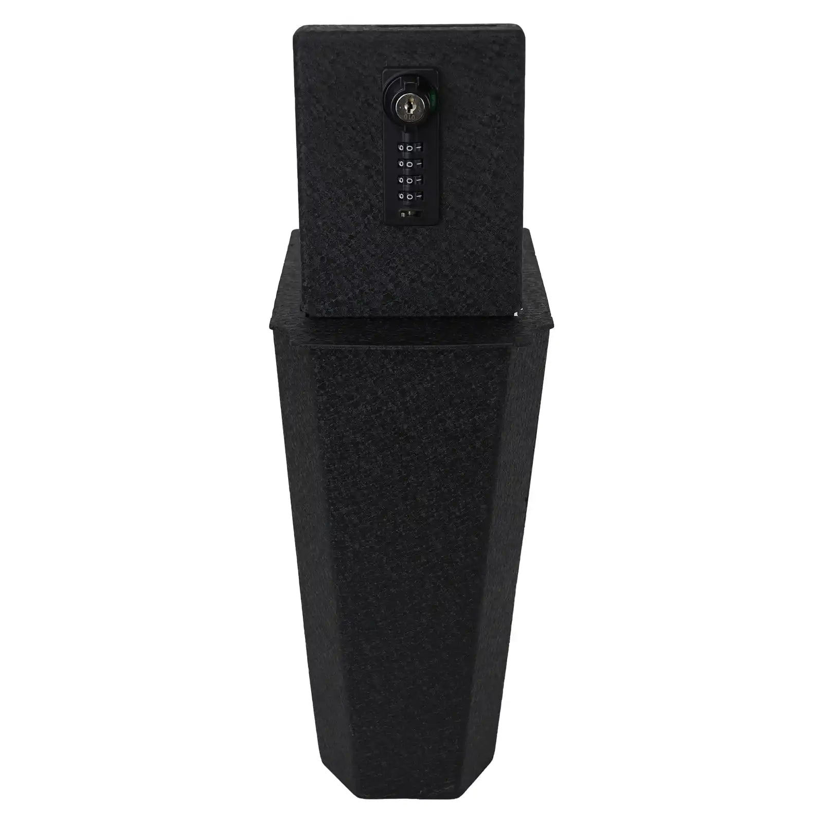 Center Console Safe Gun Safe, WASAI Premium In-vehicle Console Gun Vault Lockbox Compatible with 2015-2022 Chevrolet Colorado, 2015-2022 GMC Canyon, 4-Digit Combination Lock with Backup Key.