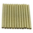 thumbnail image 3 of Gold Glitter Hot Glue Sticks Mini Size - 4" - 12 Pack, 3 of 4
