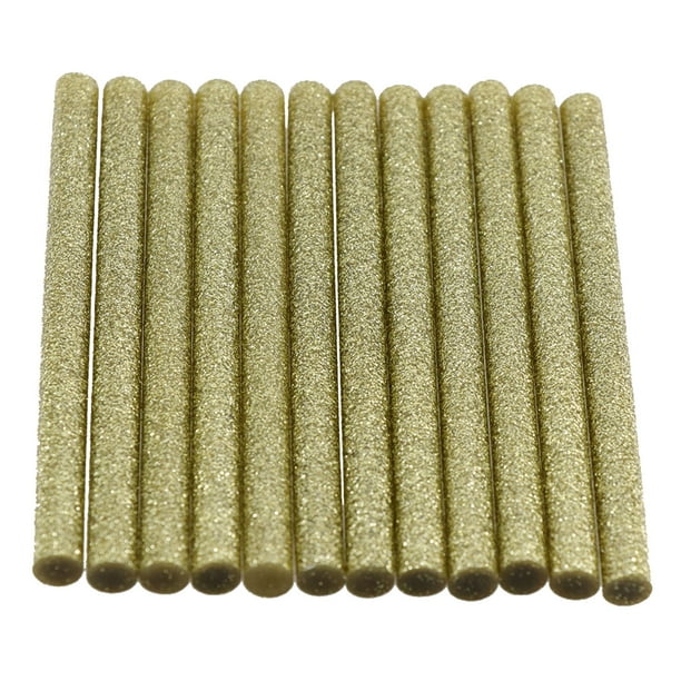 Gold Glitter Hot Glue Sticks Mini Size