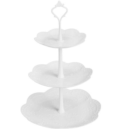 

Detachable Cake Stand 3 Layer Dessert Cup Cake Stand Plate Afternoon Tea Party Wedding Tableware Plate