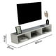 thumbnail image 2 of Estante Repisa Tv Flotante Soporte Minimalista 3 Divisiones Color Blanco, 2 of 4