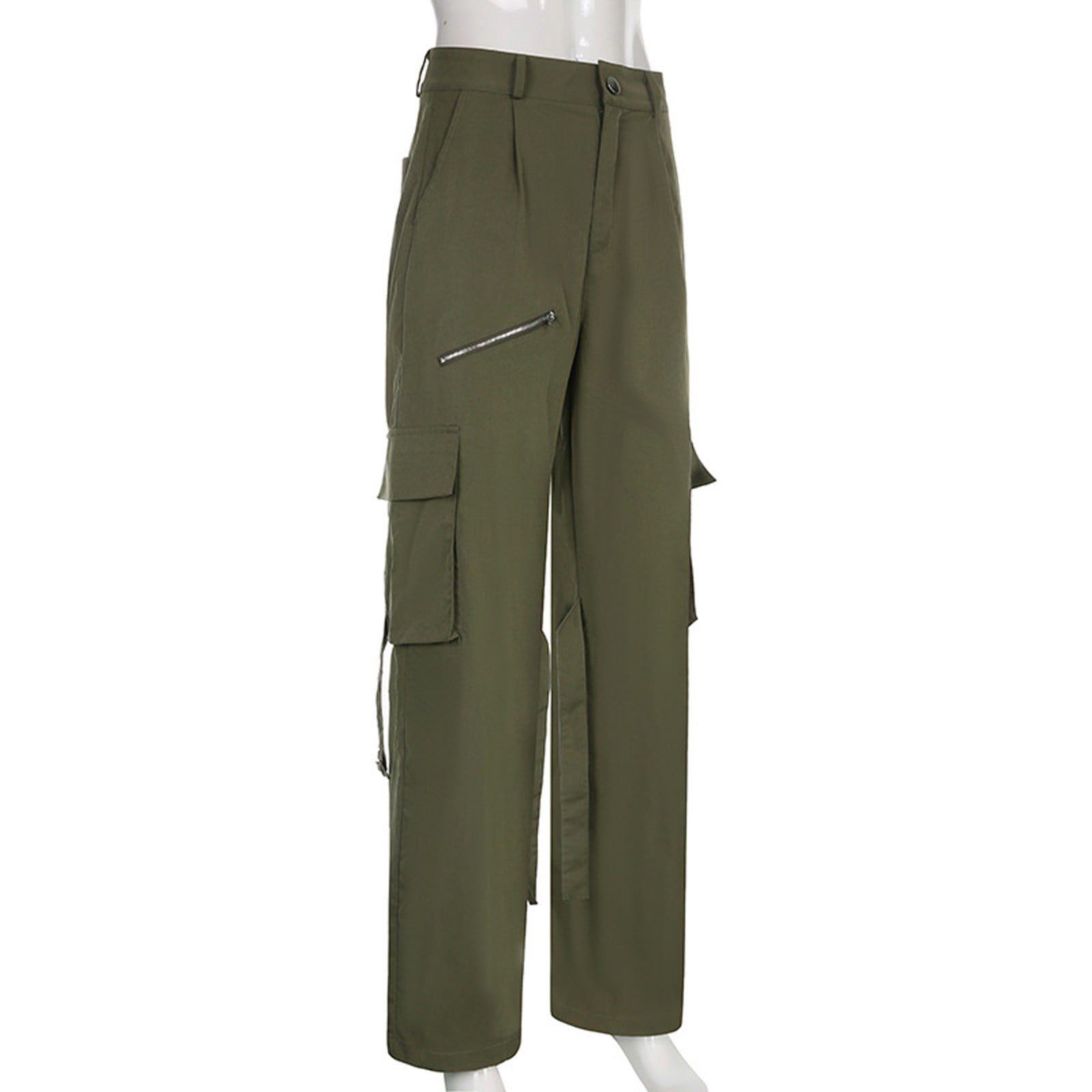 Womens Cargo Pants Mid-Low Waist Baggy Joggers Boyfriend Style Lounge  Trousers with Pockets Going Out Streetwear, Army Green a, XX-Large :  : Clothing, Shoes & Accessories