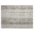 thumbnail image 2 of Addison Rugs Chantille Indoor/Outdoor Transitional Stripes Taupe Washable Rectangle Rug, 1'8" x 2'6", 2 of 6