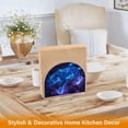 thumbnail image 6 of WOBOGO Glowing Blue Leopard Clear Acrylic Napkin Holder Kitchen Tissue Face Towel Cocktail Rack Bar Restaurant Dinner Paper Dispenser, 6 of 9
