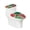Christmas Gift Wrap, variant on HELLHERO Ghost Moon Sky Stylish Gifts Polyester Fabric Bathroom Toilet Lid Cover Soft Cozy Toilet Seat Covers Set Elastic Edge for Bathroom Home