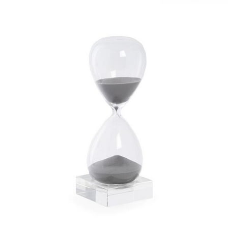

Bey-Berk International D837G 60 Minute Crystal Base Grey Sand Timer