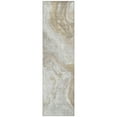 thumbnail image 2 of Addison Rugs Chantille Indoor/Outdoor Transitional Abstract Ivory Washable Runner Rug, 2'3" x 7'6", 2 of 6