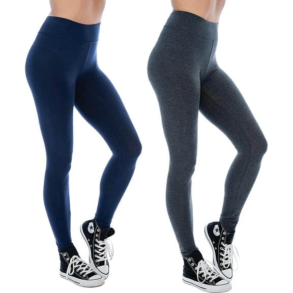 TheLovely Women & Plus Soft Cotton Active Stretch Ankle Length Lightweight Leggings
