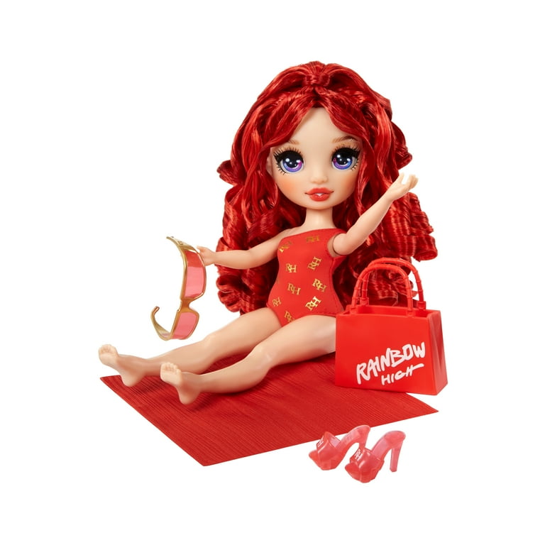 Rainbow High Swim & Style Ruby, Red 11” Doll, Ages 4-12 Rainbow High Swim & Style Ruby, Red 11” Doll, Ages 4-12