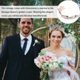 thumbnail image 3 of Weiweiguan 1Pc Alloy Rhinestone Crown Photo Wedding Accessory Bridal Crown for Decor, 3 of 7