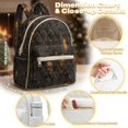 Polyester Cloth Backpack Uourmeti Polyester Fabric Zipper Closure Mini Backpack for Women with ...