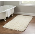 thumbnail image 4 of New Flokati 1400gr 2'4" x 4'8" Accent Rug, Natural, 4 of 6
