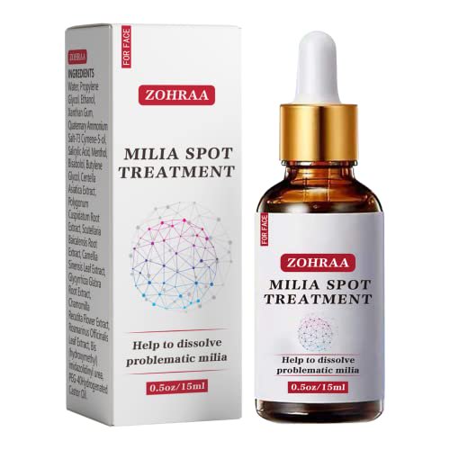 ZOHRAA Milia Remover Milia Spot Treatment Helps Dissolve and Reduce