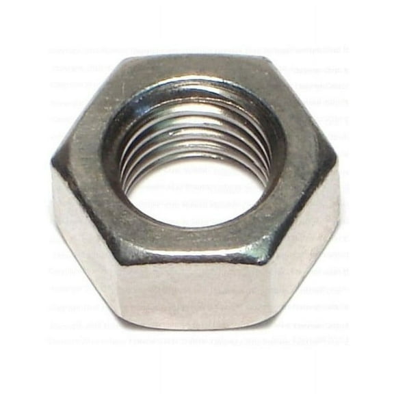 Midwest Fastener 19590208 Hex Nut - 1/4"-28 (UNF) - Zinc Grade 2 Steel 100pk
