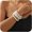 Style 1 White, variant on 5Pcs Simulated Pearl Stackable Bracelets for Women Multilayer Metal Beaded Bracelets Set Elastic Strand Bangles Trendy Wedding Bridesmaid Jewelry