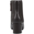 thumbnail image 3 of Easy Spirit Womens Karen Leather Side Zip Ankle Boots, 3 of 3