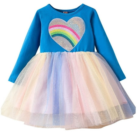 

Dresses for Girls 10-12 Kids Baby Girls Dress Christmas Princess Dress Fall Dress