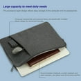 thumbnail image 4 of kurtrusly Universal Laptop Anti-scratch Carrying Bag Portable Notebook Computer Zipper Closure Polyester Protective Case Black 14 Inch, 4 of 9