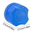thumbnail image 3 of ZZkhGO Mini Magnetic Fish Tank Brush, Strong Magnet Glass Cleaning Tool with No Dead Angle, 2-in-1 Scraper Pad for Aquarium Desktop Rimless Tank, Blue, 3 of 6