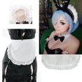 thumbnail image 2 of MAYSONG delantal victoriano para mujer, delantal de cosplay, delantal de ama de llaves francesa, 2 of 4