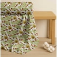 thumbnail image 4 of Soimoi Cotton Cambric Fabric Tropical Leaves & Coconut Fruits Print Fabric by the Yard 42 Inch Wide, 4 of 7