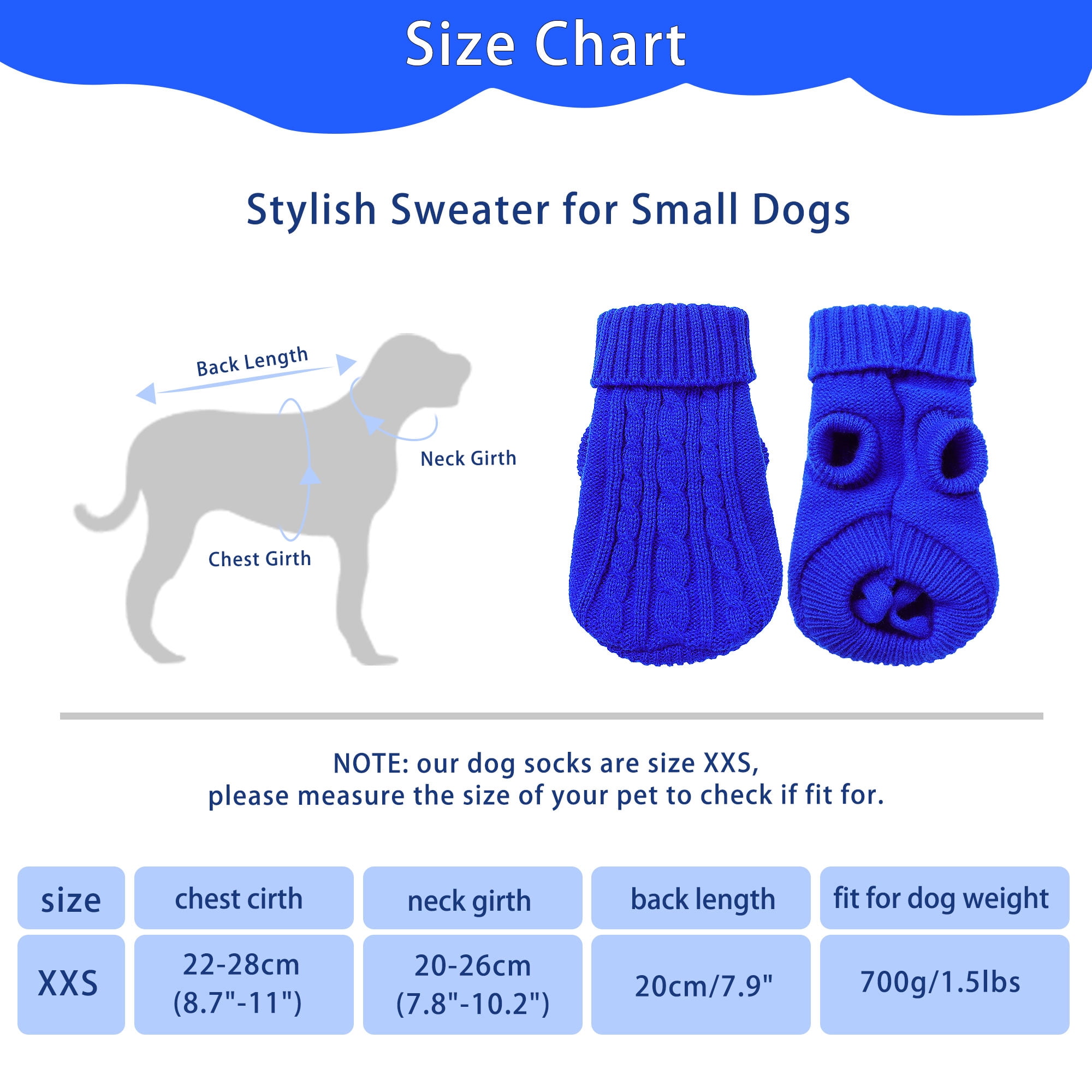 Unique Bargains Small Dog Sweater Thick Twisted Knit Pullover Turtleneck Pet Dog Clothes