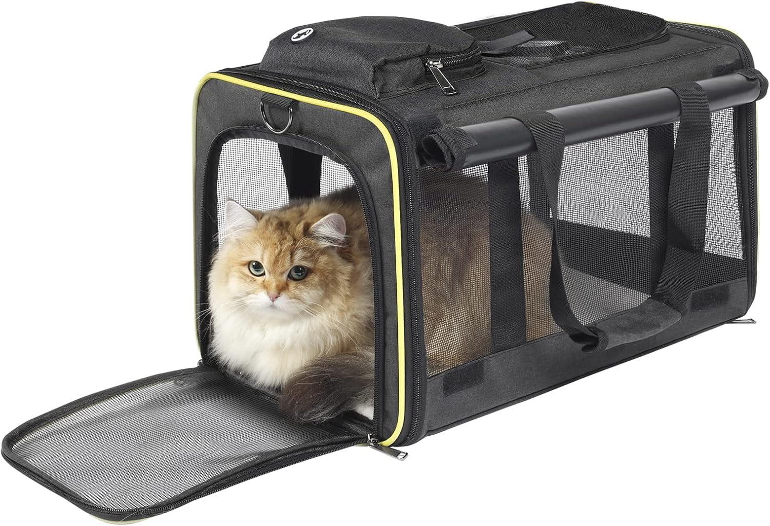 Pet Carrier for Large and Medium Cats, Soft-Sided Pet Carrier for Big Medium Cats and Puppy Dog Carriers Cat Carriers, Pet Privacy Protection Travel Carrier