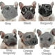 thumbnail image 2 of Short Snout Dog Muzzles,bulldog Muzzle Adjustable Breathable Mesh Dog Muzzle For Briting Chewing, 2 of 5
