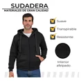 thumbnail image 2 of Sudadera Hoodie Hombre Mujer Unisex Forro De Borrega, 2 of 8