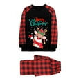 thumbnail image 3 of Pyjama Assorti 2023 pour la Famille, Pyjama à Carreaux pour Hommes, Pyjama en Velours de Noël pour Femmes, 3 of 6