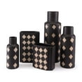 thumbnail image 2 of Ceramic Pampa Rectangular Vase Small, In Black And Beige, 2 of 2