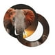 thumbnail image 2 of Disketp Elephant Sunset in Kenya Funda Redonda para Taburete, Funda de Cojín para Silla de Bar Suave y Elástica-13 inch, 2 of 7