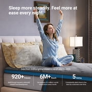 Avenco Queen Size Hybrid Mattress 12 inch Bed in a Box, Medium Firm