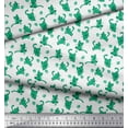 thumbnail image 2 of Soimoi Cotton Poplin Fabric Wool & Cat Animal Print Fabric by the Yard 56 Inch Wide, 2 of 3