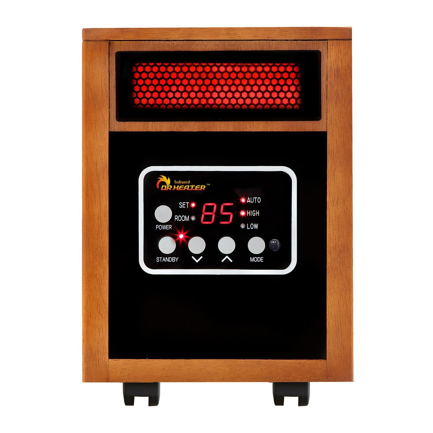 Dr. Infrared Heater DR-968 1500-watt Portable Space Heater - Walmart.com