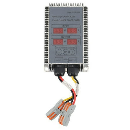 

400W Step-Up MPPT Real-Time Tracking Function LED Display Solar Supply Battery Recharging Controller 24-85V