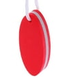 thumbnail image 3 of Almencla Oval Shaped EVA Foam Floating Key Boating Sailing Keychain Floats Bouy Red, 3 of 8