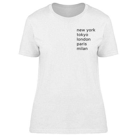 London Paris Milan Women's T-shirt