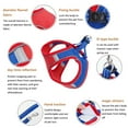 thumbnail image 4 of Litake Dog Harness Leash Set Contrast Color Escape-proof Reflective Design Vest Harnesses for Small Medium Dogs Cats, 4 of 9