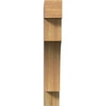 thumbnail image 2 of Ekena Millwork 6"W x 38"D x 38"H Westlake Block Rough Sawn Bracket, Western Red Cedar, 2 of 25