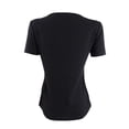 thumbnail image 2 of Bar III Women's Textured Scoop-Neck Top (S, Black), 2 of 3