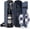 Blue, variant on BRONZY Insulated Wine Cooler Bag with Wine Glasses, Opener & Accessories - Portable Gift Bag for Travel, Picnics (Blue)