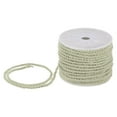thumbnail image 1 of Uxcell 22 Yards Soft Twisted Rope Trim, 3mm/0.12" Beige Polyester Twisted Silk Rope Cord for DIY Craft, 1 of 2