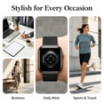 thumbnail image 3 of Magnetic Stainless Steel Watch Band for Apple Watch 38/40/41/42mm, Adjustable Milanese Loop Magnetic Clasp Strap for  iWatch Series 11 10 9 8 7 6 5 4, SE 3 2 1 Ultra3 2, 3 of 6